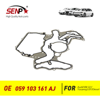 غطاء سلسلة توقيت المحرك SENP 059 103 161 AJ مع حشية مانعة للتسرب مناسب لسيارات أودي Q7 وفولكس فاجن طوارق 3.0T ديزل 059103161AJ