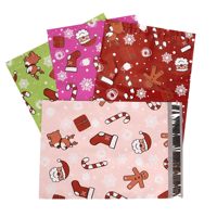 RTS Poly Mail Sac d'emballage d'expédition de vêtements avec enveloppe à poignée Sac d'expédition en plastique express pour boutique en ligne