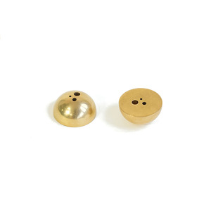 BECORA Soporte de Incienso de Latón Sólido Sin Recubrimiento, con Tres Orificios, Duradero, para Varillas de Incienso, Ideal para Meditación Zen en Interiores - Product Image 3