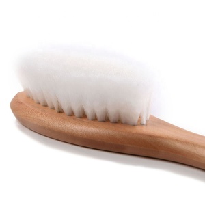 cepillo para el pelo del bebé, cepillo para recién nacido, juego de cepillo de madera para el pelo del bebé - Product Image 4