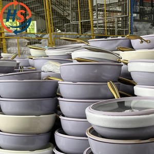 Paellera de Aluminio Fundido, Cacerola Plana Doble Ancha, Paita Port 40HQ FCL, Venta Directa de Fábrica al por Mayor - Product Image 1