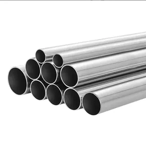 SS Pipe 201 304 316 316L Cold Rolled Welded Stainless Steel Round Tube