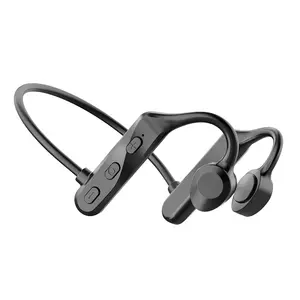 K69 Tulang Melakukan Olahraga Nirkabel Berlari Berkendara Headphone Headset Buka Telinga Konduksi Leher Band Earphone