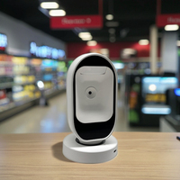 JINGXIN IP42, venta al por mayor, 2,4G, inalámbrico, diente azul, código QR, lector de código de barras de escritorio
