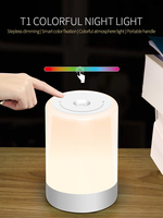Lampe tactile lumineuse, éclairage doux et agréable au toucher, lampe d'ambiance, veilleuse de bureau, veilleuse pour l'allaitement et les soins du nouveau-né