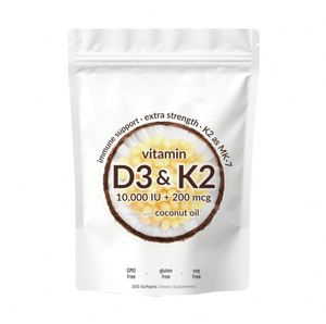 GMP แคปซูลวิตามิน D3 + K2นุ่มวิตามินเสริม Mk-7 - Product Image 1