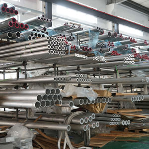 Tabung baja tahan karat stabil 316Ti | <span class=keywords><strong>S31635</strong></span> / 1.4571 pipa tahan korosi untuk penukar panas & sistem kimia - Product Image 1