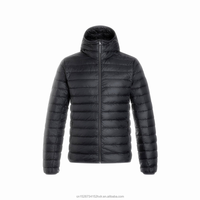 Veste d'hiver chaude à capuche légère pour homme