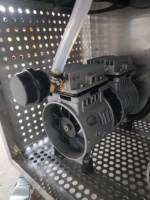 Tête de pompe de compresseur d'air haute capacité 350w pompe de compresseur d'air sans huile pour concentrateur d'oxygène 3l