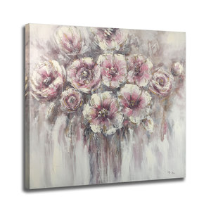 Nghệ Thuật Ban Đầu 100% Vẽ Tay Hiện Đại Hoa Tường Nghệ Thuật Vải Hoa Tranh Cho Phòng Khách Trang Trí Nội Thất Nhà Khách Sạn Trang Trí - Product Image 1