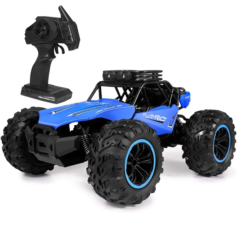 Hot Bán Bánh Xe Lớn Tốc Độ Cao Off-Road Điều Khiển Từ Xa Xe 1:18 Hợp Kim Cơ Thể Lớn Xe Đạp Đồ Chơi