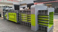 Presse à balles hydraulique horizontale à vérin unique de 60 tonnes pour le recyclage du papier usagé et la réduction de volume