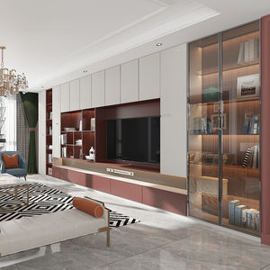 Mueble <span class=keywords><strong>de</strong></span> soporte para <span class=keywords><strong>TV</strong></span>, muebles modernos <span class=keywords><strong>de</strong></span> lujo para sala <span class=keywords><strong>de</strong></span> estar, mueble <span class=keywords><strong>de</strong></span> <span class=keywords><strong>TV</strong></span> montado en la pared, diseño para entretenimiento en el hogar - Product Image 2