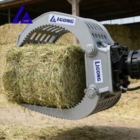 Grappin de tri robuste pour excavatrice avec rotation des déchets et personnalisation des couleurs