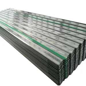 Factory Low Price G60 G90 Z180 Z275 Galvanized Corrugated Metal Roof Sheet price per sheet