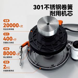 Correa retráctil automática a prueba de explosiones para perros pequeños, medianos y grandes. - Product Image 2