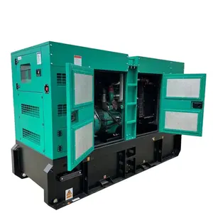 20kw 30kw 40kw 50kw 60kw silent type diesel generator price with famous engine brand and cheapest price for sale
