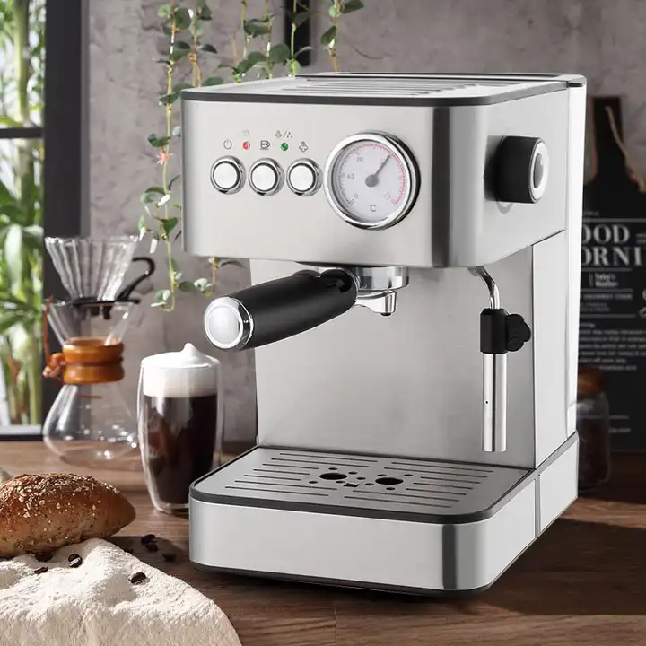 Delonghi-cafetera italiana todo en uno, máquina de Espresso semiautomática,  vapor de alta presión, 15 Bar