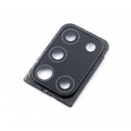 Lente y embellecedor intercambiables para cámara trasera con cristal óptico para A21S SM-A217 Negro - Product Image 3
