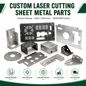 Service de découpe laser OEM personnalisé SEEYES, pliage d'acier, pièces en aluminium, fabrication de tôlerie - Product Image 1
