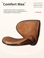 Chaise de bar pivotante réglable de luxe haut de gamme sans obstacle de style médiéval avec piédestal en métal pour salle à manger commerciale ou domestique