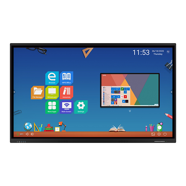 Factory Price 86 Inch Interactive Flat Panel Multi Touch Screen Interactive Smart Board Whiteboard for Meeting
