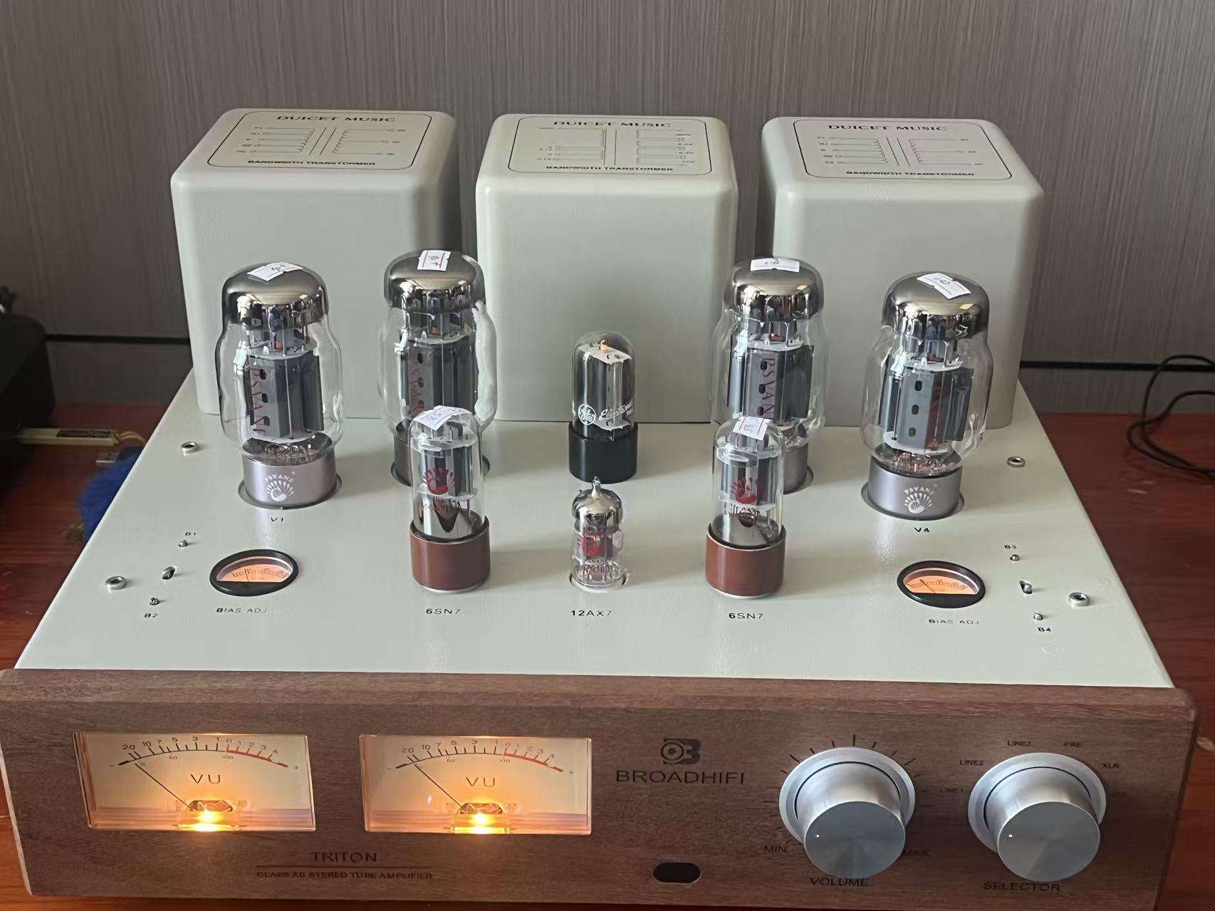 สีขาว 6SN7-GT