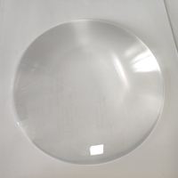 Dia 162mm Plano Convex Lens Optical Glass Large Size Lens Multi Layer Coated AR Custom OEM ODM for Telescope Optics Instruments