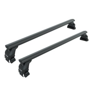 Barras Transversales de Techo de Aluminio para Fiat 500X, Sistema de Portaequipajes Negro para Modelos 2015 en Adelante - Product Image 1