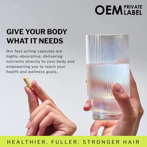 OEM Label pribadi penyeimbang hormonal pil pertumbuhan rambut <span class=keywords><strong>dht</strong></span> pemblokir kapsul gergaji Palmetto vitamin rambut rontok dengan blok <span class=keywords><strong>dht</strong></span> - Product Image 4