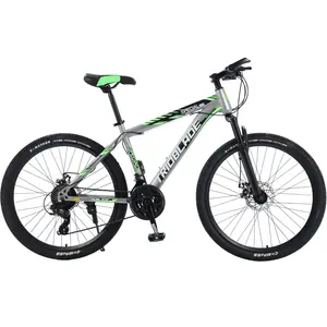 Customize Pattern Logo Steel Frame Suspension Bicycle Bicicletas 26 27.5 29 Inch Adult Mountain Bike