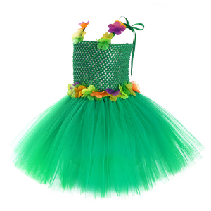 Vestido <span class=keywords><strong>de</strong></span> Princesa para Niñas, Vestido <span class=keywords><strong>de</strong></span> Hada con Tutú, Disfraz <span class=keywords><strong>de</strong></span> Hada del Bosque, Alas <span class=keywords><strong>de</strong></span> Mariposa Verdes, Tul Floral, Vestido para Fiesta en el Jardín - Product Image 6