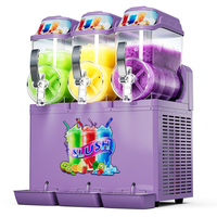 Machine à slush professionnelle 1/2/3 bacs en stock, prix abordable, pour usage commercial en magasin
