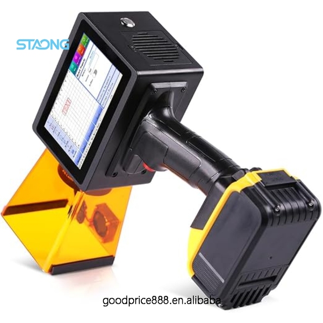 Perfect Laser Portable Handheld Laser Marking Machine for Metal Plastic Wood Leather Industrial Laser Coding Engraving