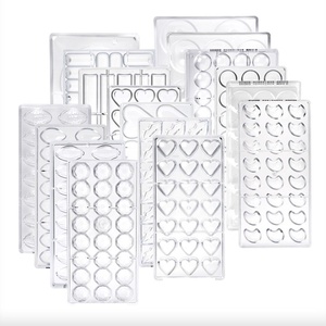 Molde de Chocolate Transparente de Plástico PS Duro Comercial, Molde de Chocolate Transparente de Policarbonato PS - Product Image 2