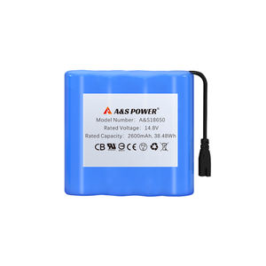 Batería de iones de litio recargable, 18650, 14,8 V, 2600mah, con certificación CB - Product Image 1