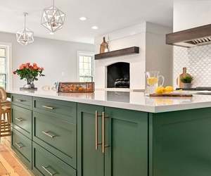 Armoires de cuisine modulaires en bois Santopova American Classic RTA, ensemble complet pour la maison moderne, salle à manger, centre commercial, améliorations de villa - Product Image 4