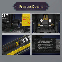 Moule King 12049 motorisé Big Boy 4-8-8-4 Train modèle blocs haute qualité bon prix bloc jouets éducatifs