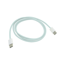 Câble de Données USB C Personnalisé Coloré, Charge Rapide 3A, 1M, Kit Câble de Charge Mobile PD 60W pour Téléphone
