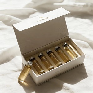 Boîte magnétique haut <span class=keywords><strong>de</strong></span> gamme personnalisée pour flacon <span class=keywords><strong>de</strong></span> collagène en peptides, boîte carrée pour compléments alimentaires, emballage recyclable en papier pour flacon - Product Image 2