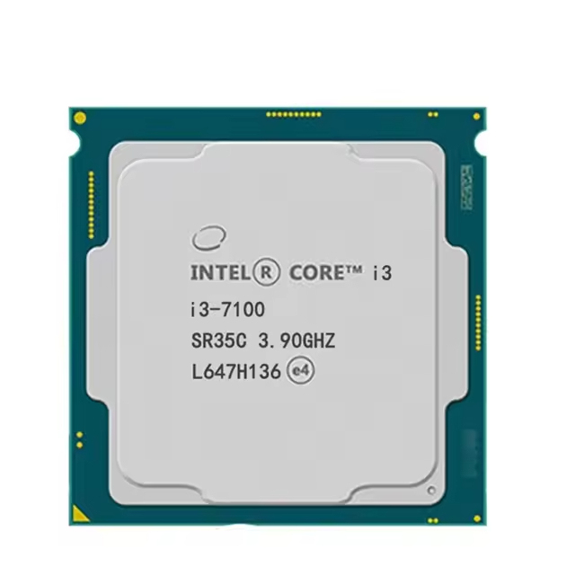 I3-7100 Kaby Lake CPU 3.9Ghz Dual Core 1151 Slot 3MB Cache 51W Desktop Processor in Stock
