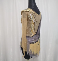 Robe de justaucorps pour filles, patinage artistique, gymnastique, roller, danse, ballet, costume de danse pour compétition de patinage artistique, strass