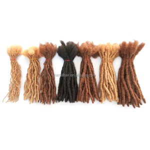 Kama tóc Interlock loc mở rộng tóc con người 100% làm bằng tay vĩnh viễn thực dreadlock mở rộng cho Phụ nữ/nam giới/trẻ em có thể được nhuộm - Product Image 6