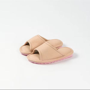 Zapatillas de Casa de invierno transpirables, zapatillas de moda con punta abierta de Color sólido para mujer - Product Image 1