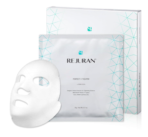 REJURAN Perfect V Tighter Dual Sheet Mask C PDRN Purecolla, mascarilla facial para levantar y reafirmar la línea de la mandíbula, antienvejecimiento, cuidado de la piel coreano, 4 unidades. - Product Image 1