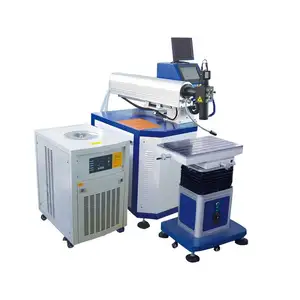 Diskon mesin las otomatis mikroskop Pindai otomatis, mesin las Laser serat 500w