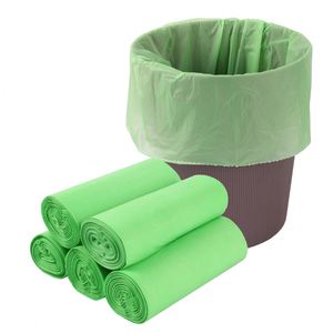 Custom Size Cornstarch Eco Friendly Biodegradable Poo Waste Bags Portable Dog Poop Bag With Handle Compostable Doggie Poop Bags - Product Image 5