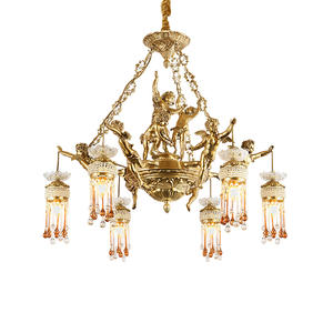 Lámpara Colgante <span class=keywords><strong>de</strong></span> Cristal Estilo <span class=keywords><strong>Cupido</strong></span> Deco, Araña <span class=keywords><strong>de</strong></span> Cristal Turco Antiguo, Araña Clásica <span class=keywords><strong>de</strong></span> Lujo Vintage - Product Image 6