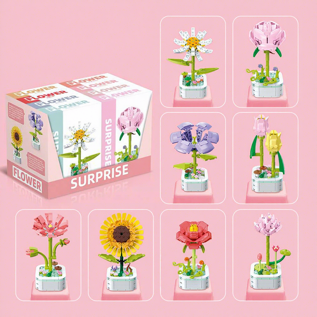 Rose --- 103A (8 designs-8 boîtes par ensemble)