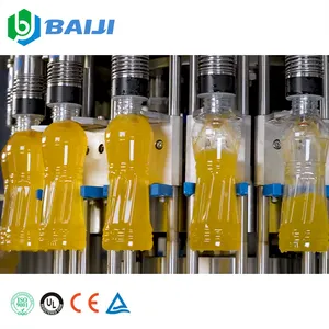 Turnkey project automatic small scale fruit juice hot filling packing machine price